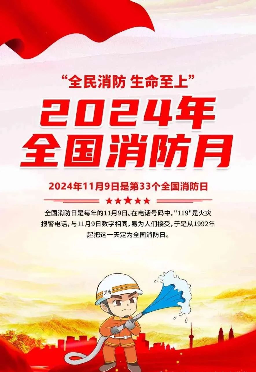 2024年全國(guó)消防宣傳月